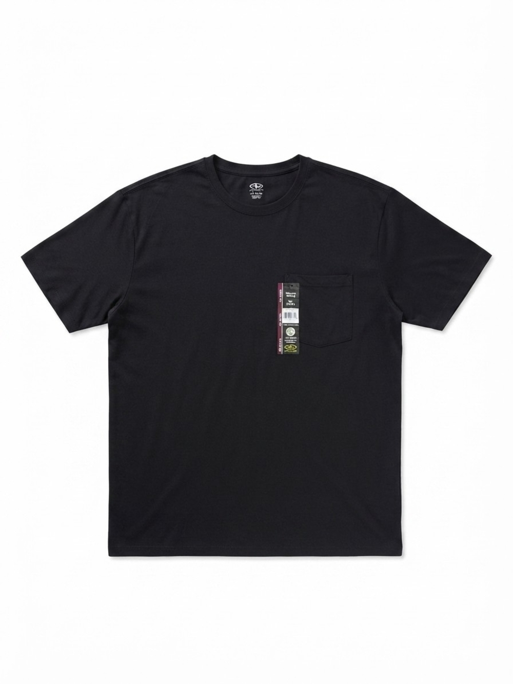 Athletic Works Black Short Sleeve Pocket Tee